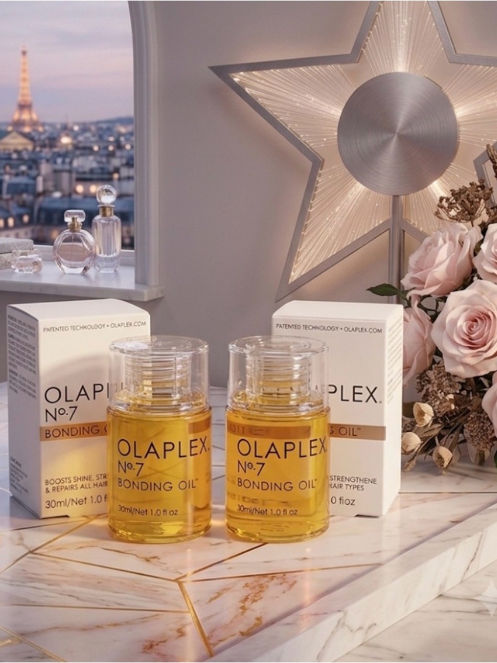2 X OLAPLEX No.7 Bonding Oil ( 2 bottles) Brand New Amazing!